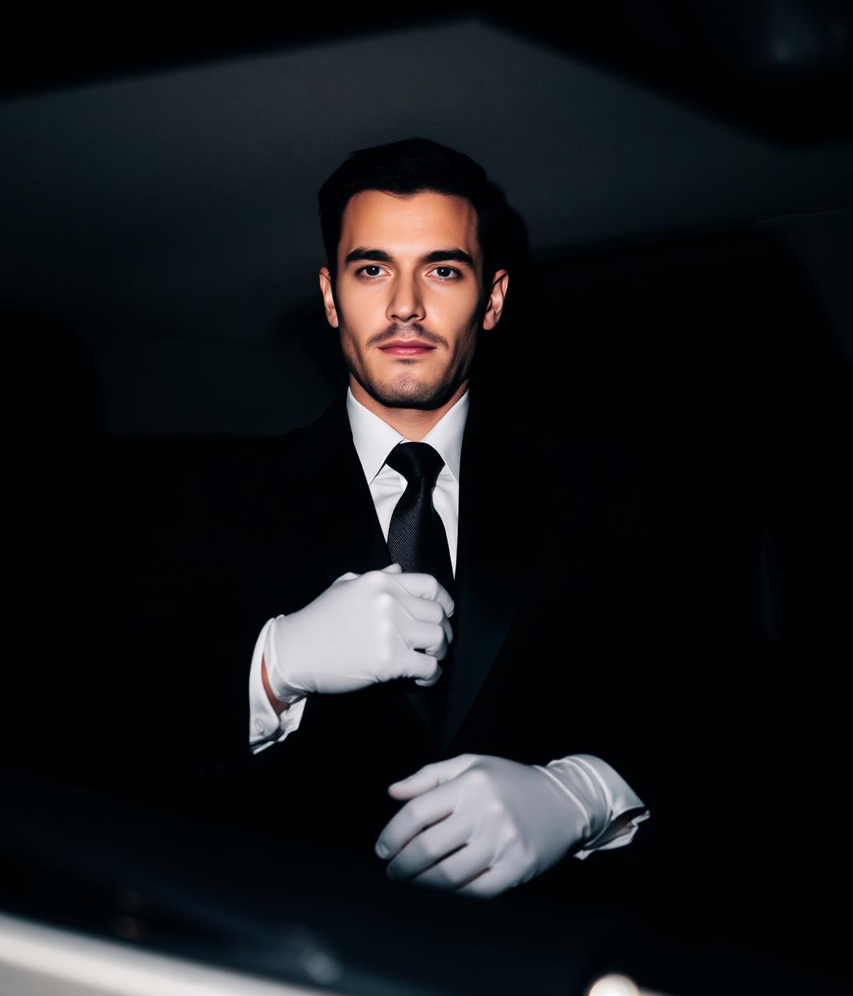 Professional BlackRide chauffeur
